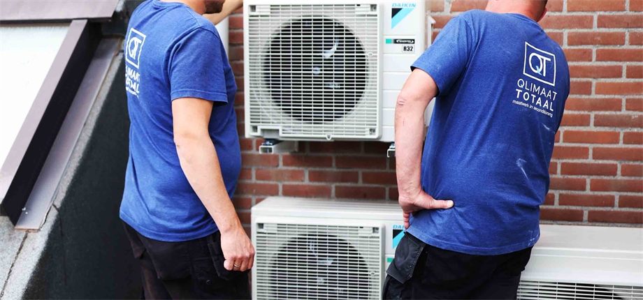 Airco installeren door Qlimaat Totaal
